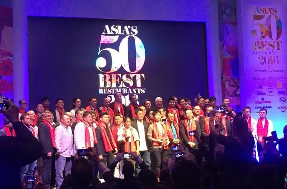 Asia’s 50 Best Restaurants 2016, Singapour à l’honneur