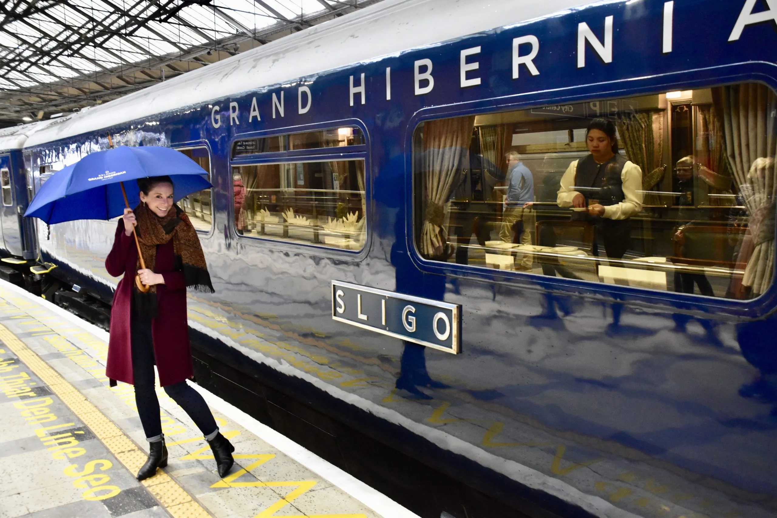 Le premier train de luxe lancé en Irlande