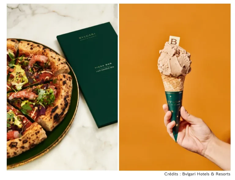 Bvlgari Hotels, pizza et gelato