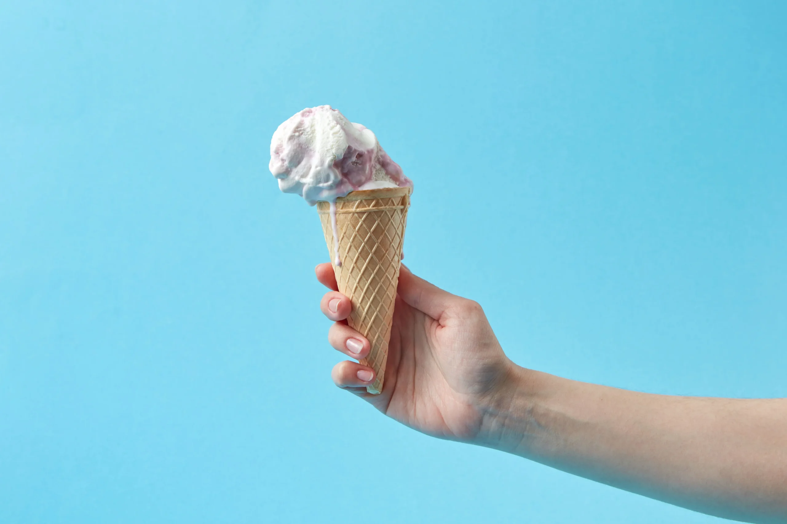 La glace comme expérience !