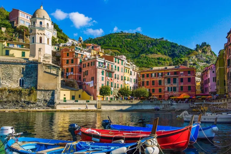 Italie Cinque Terre mer et bateaux