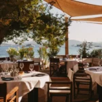 Terrasse du restaurant NAŌ Sardegna