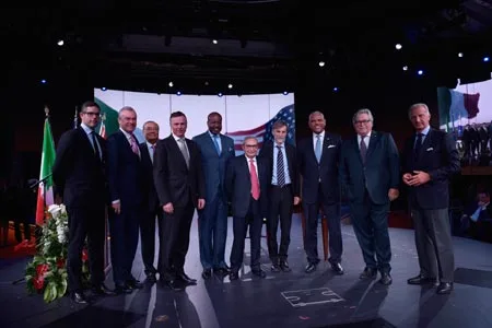 Les membres du groupe Costa