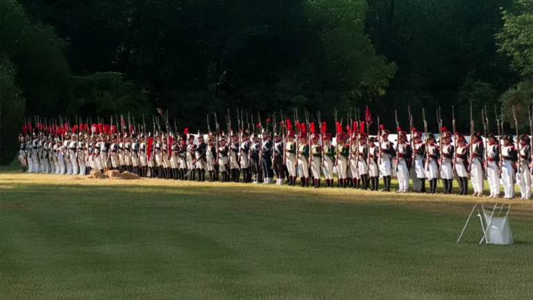 Reconstitution d'une bataille napoléonienne